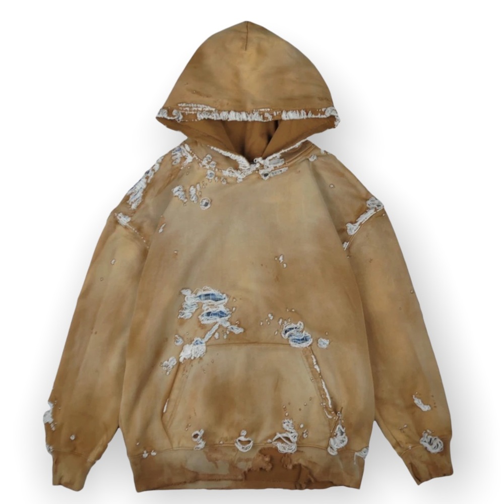 Trashed hoodie
